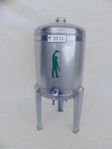Depósito inoxidable