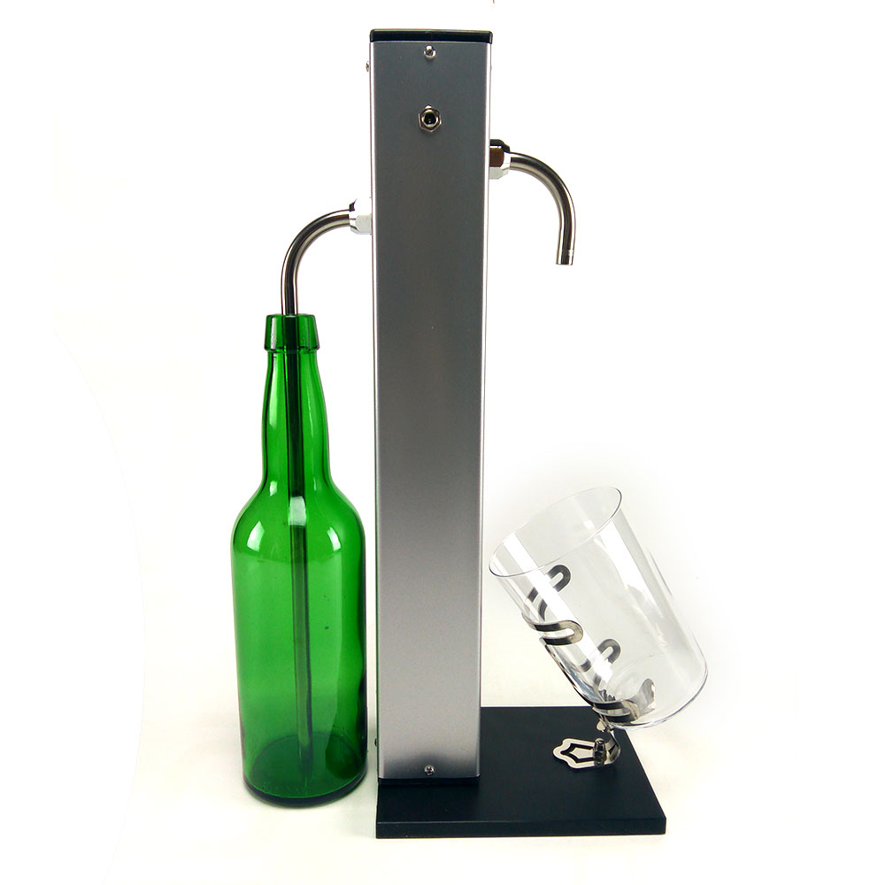 Escanciador de Sidra Eléctrico + Botella de Sidra Natural de Trabanco + 2  Vasos de Sidra Finos. Nuevo Modelo 2020… - DeAsturias